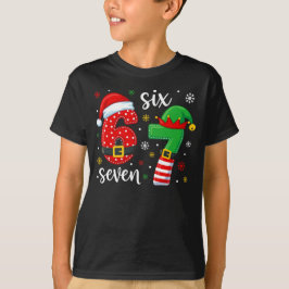 Santa & Elf Thema 67 Meme T-Shirt