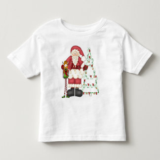 Santa, Elf, Weihnachtsjunge, Mädchen, Kleinkinder Kleinkind T-shirt
