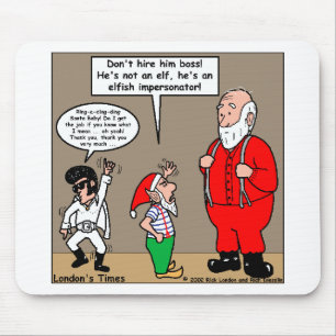 Santa & Elfen Darsteller Lustige Geschenke & T-Shi Mousepad
