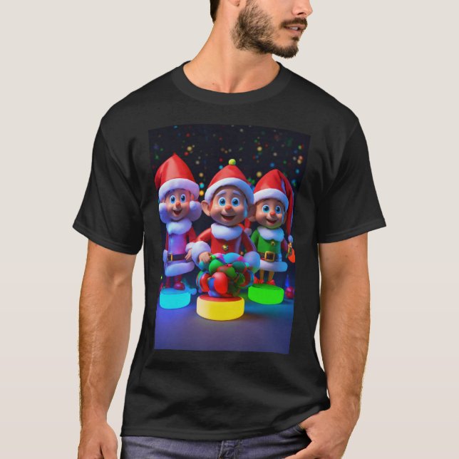 Santa Elves T-Shirt (Vorderseite)
