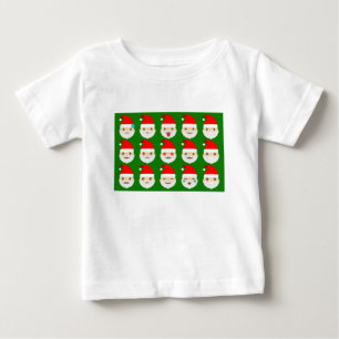 Santa Emoji Emoticons Baby T-shirt