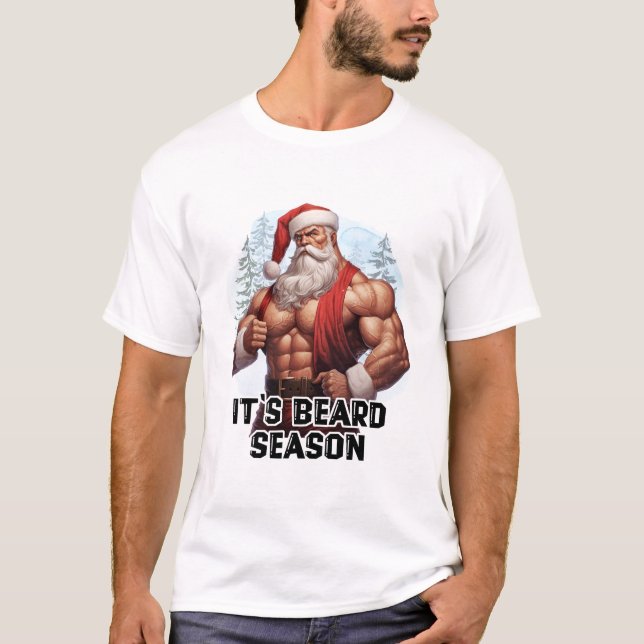 Santa Es ist die Bärensaison T-Shirt (Vorderseite)