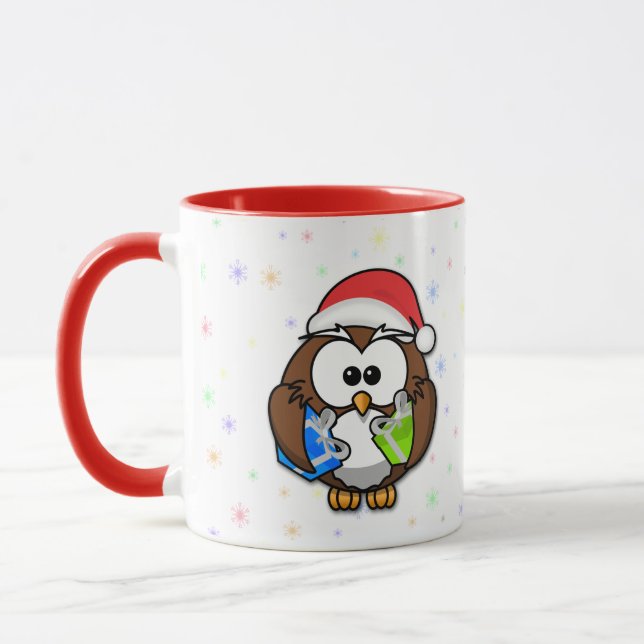 Santa Eule Tasse (Links)