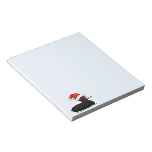 Santa Eurasian Coot Notizblock