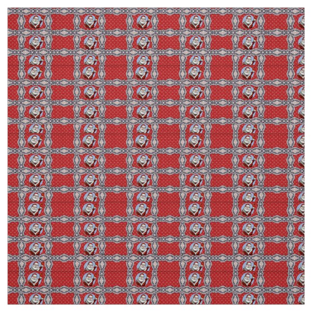 Santa Fabric Stoff (Muster)
