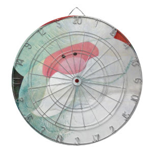 Santa Face Dartscheibe