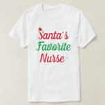 Santa Favorites Nurse Christmas Nurse Student Gesc T-Shirt<br><div class="desc">Weihnachts Lieblingsschwester: Ein Weihnachtsgeschenk für die Gekümmert Herzen Ehre und Wertschätzung für die Krankenschwestern in Ihrem Leben mit dem Weihnachtsgeschenk "Weihnachtsliebste Krankenschwester"! Dieses vielseitige Geschenk eignet sich perfekt für: Junge und alte Krankenschwestern: Ob sie gerade ihre Karriere als Krankenpfleger beginnen oder als erfahrene Veteranen wie ICU-Krankenschwestern, Krankenschwestern, Krankenpfleger, Krankenpfleger und...</div>