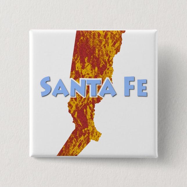 Santa Fe Button (Vorderseite)