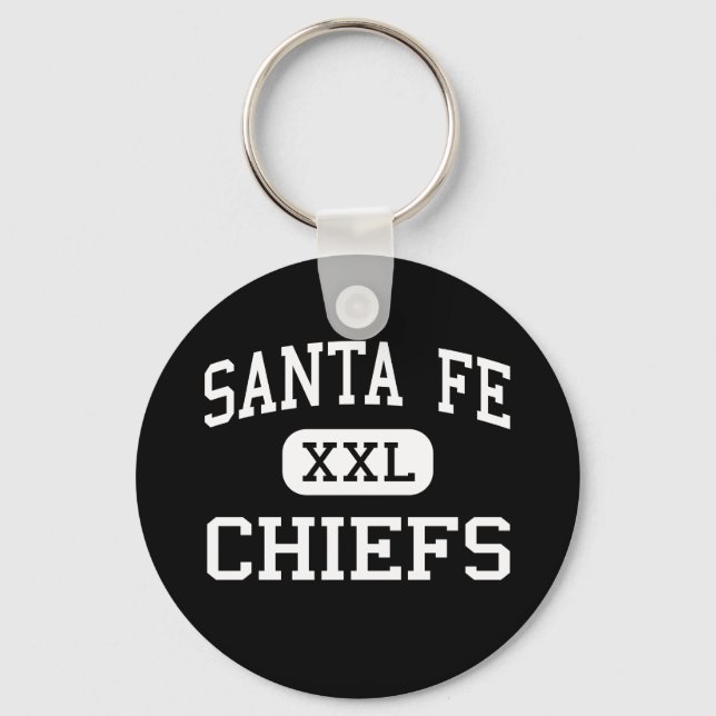Santa Fe - Chiefs - hoch - Santa Fe Springs Schlüsselanhänger (Vorderseite)