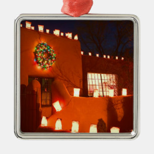 Santa Fe Christmas Ornament Aus Metall