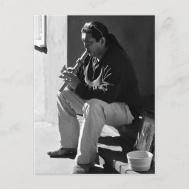 Santa Fe Flutist Postkarte