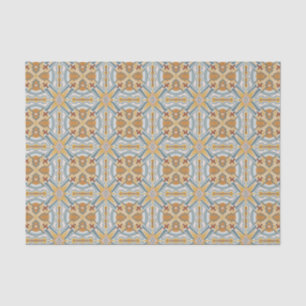 Santa Fe Geometric Tile Pattern Seidenpapier