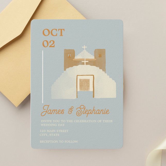 Santa Fe Hochzeitseinladungen Einladung (Von Creator hochgeladen)