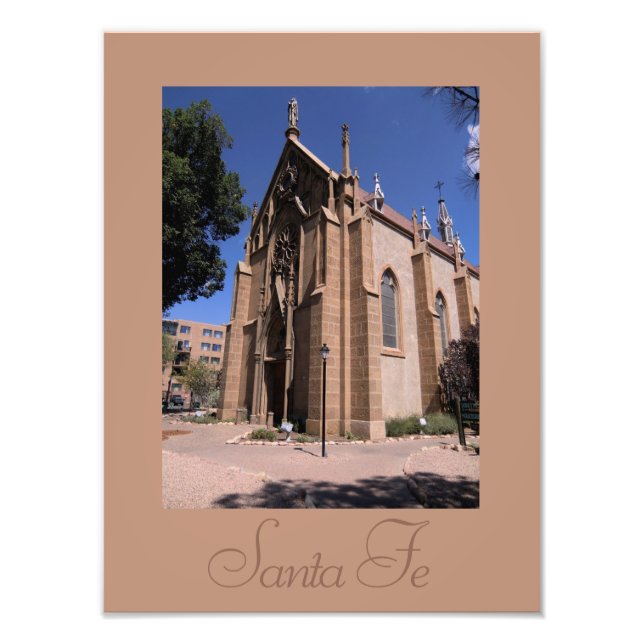 Santa Fe Loretto Kapelle Fotodruck (Vorne)