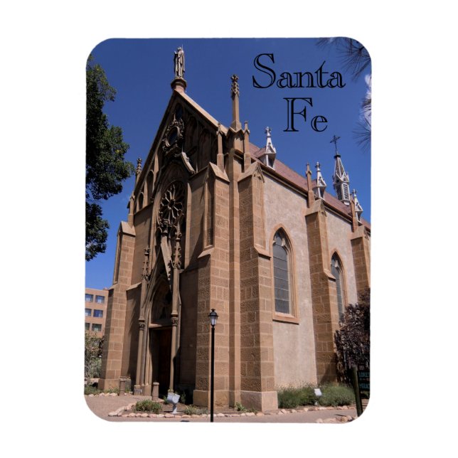 Santa Fe Loretto Kapelle Magnet (Vertikal)