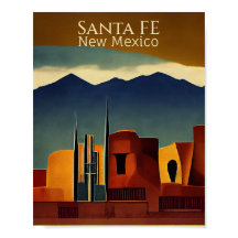 Santa Fe Minimalistische Abstrakte Kunst