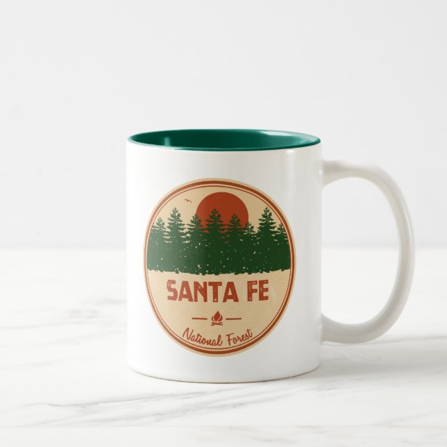 Santa Fe National Forest Zweifarbige Tasse (Rechts)