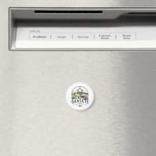 Santa Fe New Mexico Adobe-Architektur Südwesten Magnet