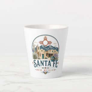 Santa Fe New Mexico Adobe-Architektur Südwesten Milchtasse