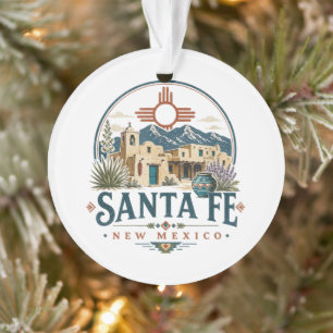 Santa Fe New Mexico Adobe-Architektur Südwesten Ornament