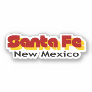 Santa Fe New Mexico Aufkleber