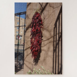 Santa Fe New Mexico Chili Ristra Jigsaw Puzzle