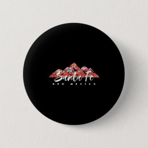 Santa Fe New Mexico Familienreise Wandern Camping  Button