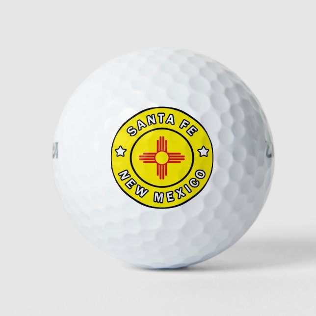 Santa Fe New Mexico Golfball (Vorderseite)