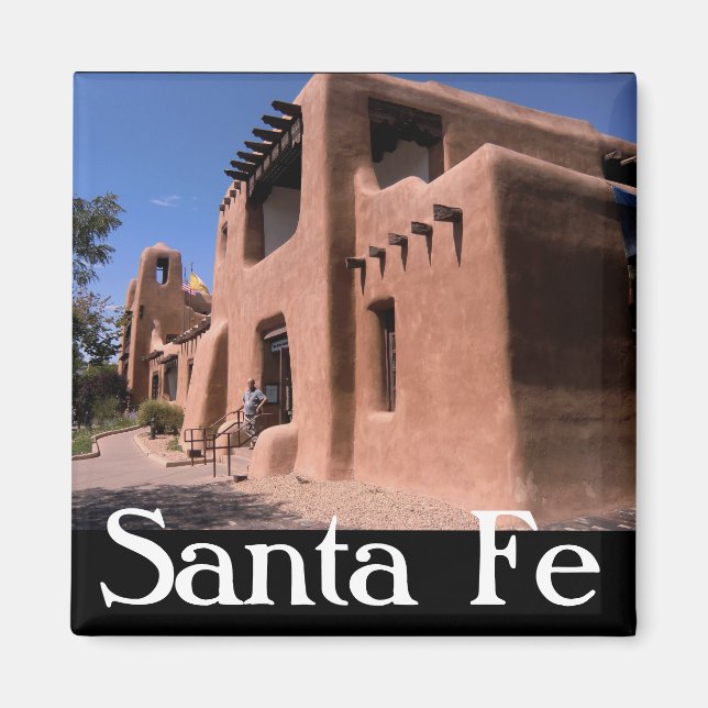 Santa Fe New Mexico Magnet (Vorne)