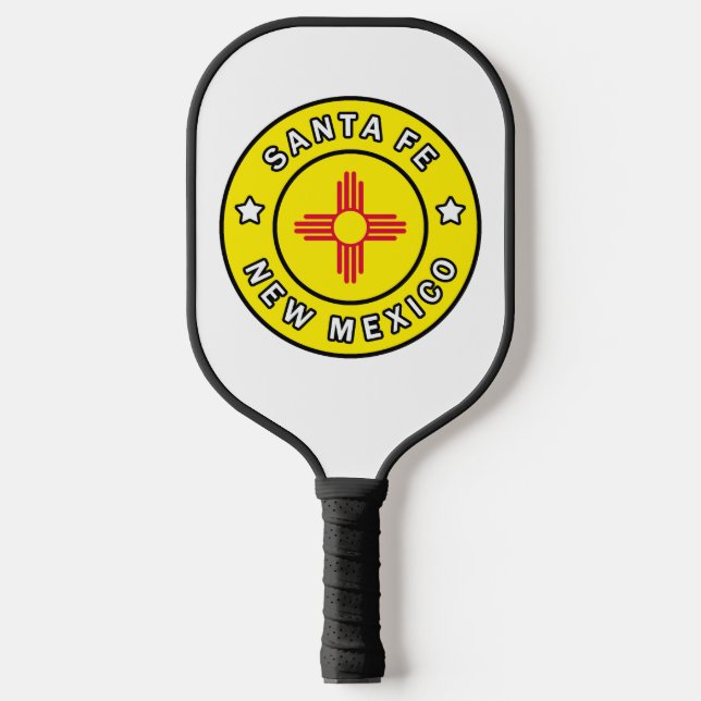 Santa Fe New Mexico Pickleball Schläger (Vorderseite)