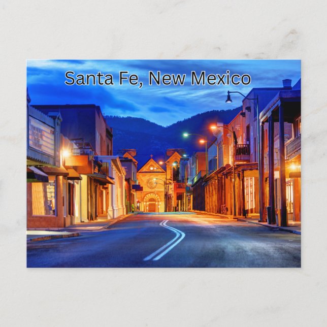 Santa Fe, New Mexico Postcard Postkarte (Vorderseite)