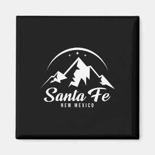 Santa Fe New Mexico Ski Resort Skifahren Snowboard Magnet