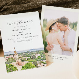 SANTA FE New Mexico Skyline Save the Date Einladung