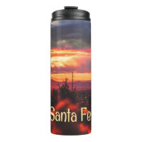 Santa Fe New Mexico Sun Set