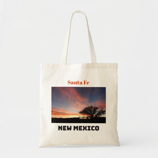 Santa Fe New Mexico Tragetasche (Vorne)