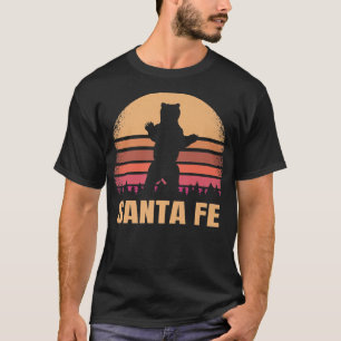 Santa Fe New Mexico Vintage Bär NM abgenutzt 80er T-Shirt