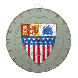 Santa Fe, New Mexico (Wappen) Dartscheibe