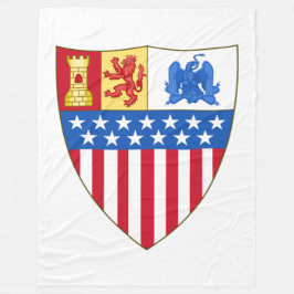 Santa Fe, New Mexico (Wappen) Fleecedecke