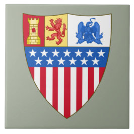 Santa Fe, New Mexico (Wappen) Fliese