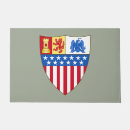 Santa Fe, New Mexico (Wappen) Fußmatte