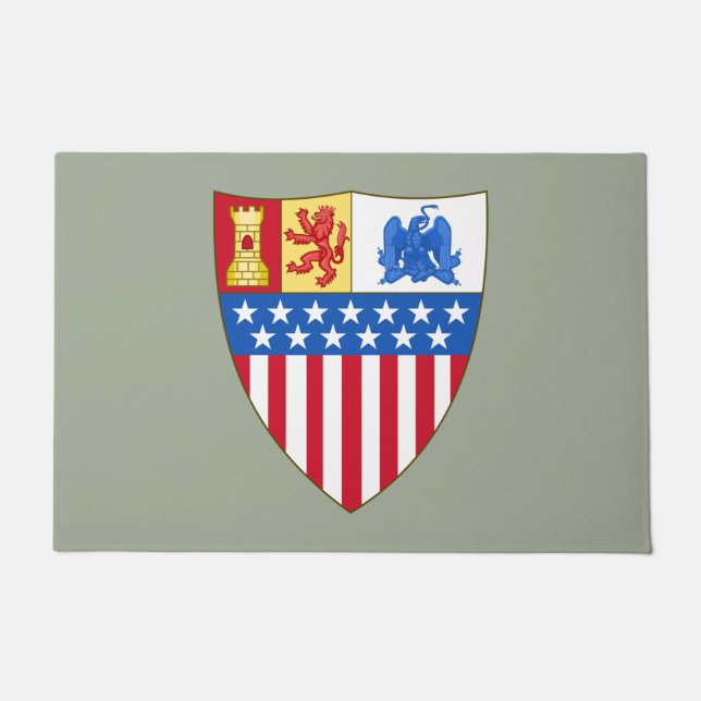 Santa Fe, New Mexico (Wappen) Fußmatte (Vorderseite)