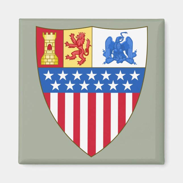 Santa Fe, New Mexico (Wappen) Magnet (Vorne)