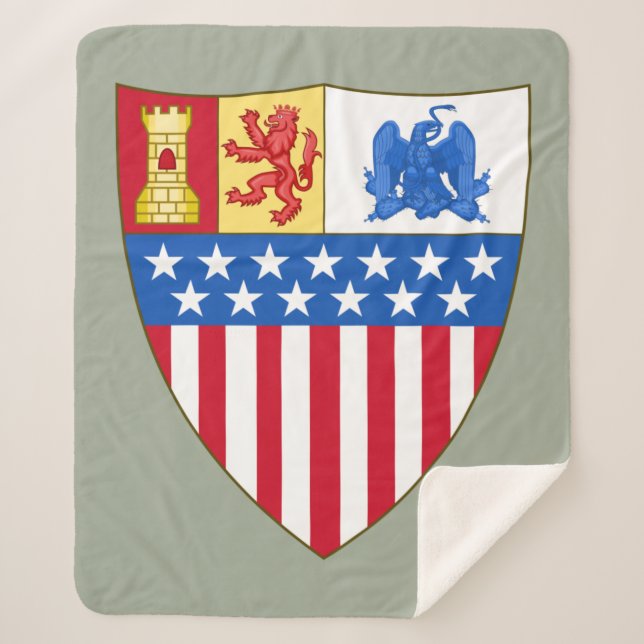 Santa Fe, New Mexico (Wappen) Sherpadecke (Vorderseite)