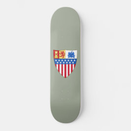 Santa Fe, New Mexico (Wappen) Skateboard