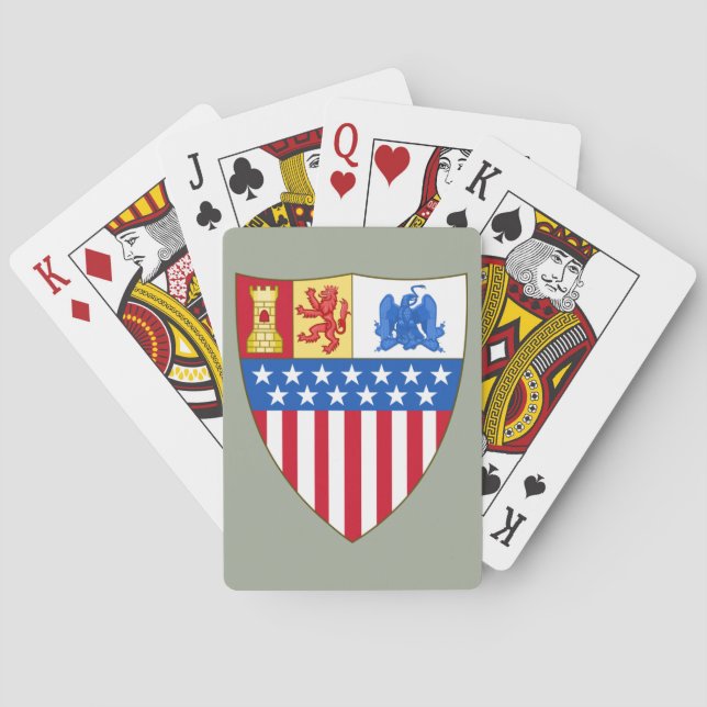 Santa Fe, New Mexico (Wappen) Spielkarten (Rückseite)