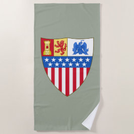 Santa Fe, New Mexico (Wappen) Strandtuch