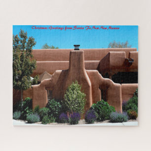 Santa Fe New Mexico.Weihnachtsgrüße Puzzle