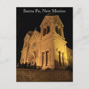 Santa Fe NM Postcard Postkarte