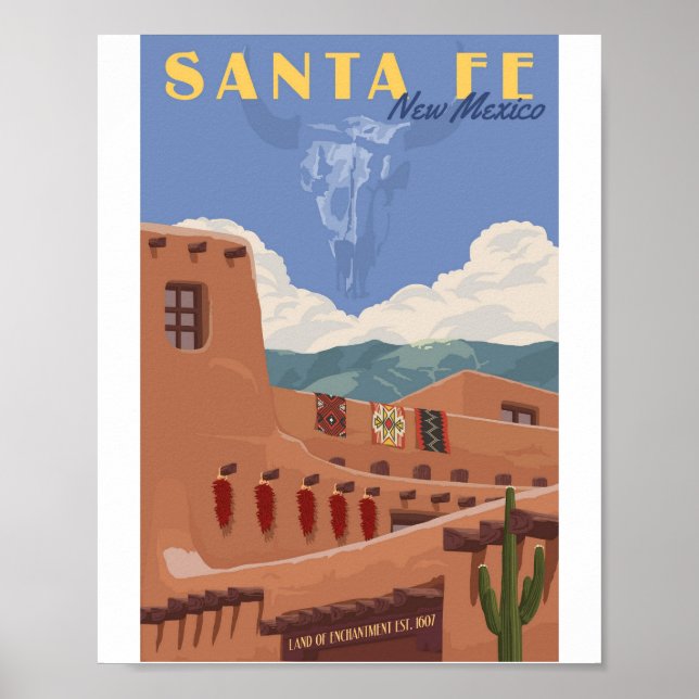 SANTA FE POSTER (Vorne)