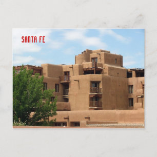 Santa Fe Postkarte